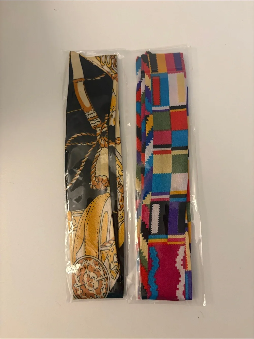 Set of Two Twilly — Black & Multicolor